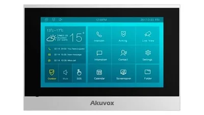 Monitor interior Akuvox C313S 7"