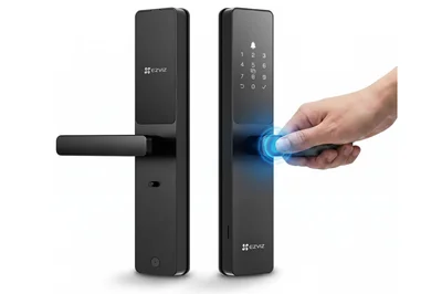 Cerradura inteligente EZVIZ color negra