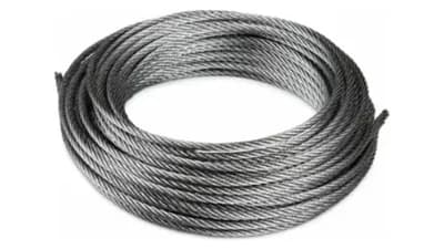 Cable para cerco JFL 100M acero trenzado galvanizado