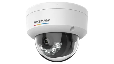Cámara IP Hikvision 4MP colorvu domo con micrófono 2.8 mm