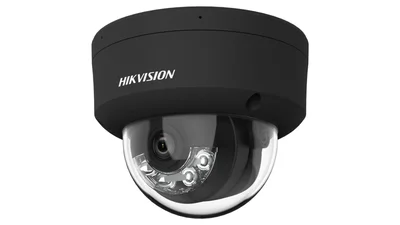 Cámara IP Hikvision 4MP luz híbrida domo acusense 2.8 mm