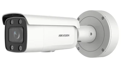 Cámara IP Hikvision 4MP colorvu bullet acusense motorizada 3.6-9 mm