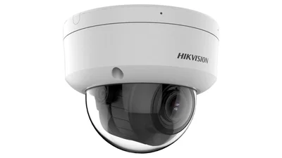 Cámara IP Hikvision 4MP IR turret acusense motorizada 2.8-12 mm