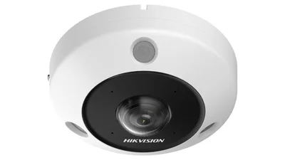 Cámara IP Hikvision 6MP fisheye 360° deepinview 1.2 mm