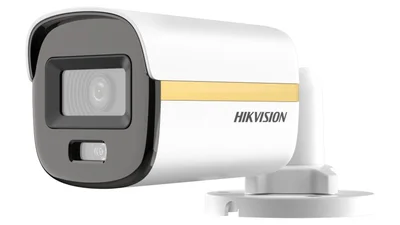 Cámara analógica Hikvision 3K colorvu bullet con micrófono 2.8 mm