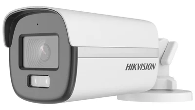 Cámara analógica Hikvision 2MP colorvu bullet con micrófono 2.8 mm