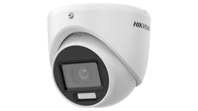 Cámara analógica Hikvision 3K dual light turret 2.8 mm