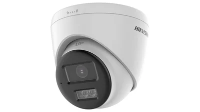 Cámara analógica Hikvision 2MP IR turret con micrófono 2.8 mm