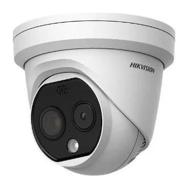 Cámara térmica Hikvision bi-espectral turret 256×192 2 mm