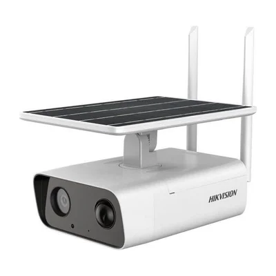 Cámara IP Hikvision para soluciones autónomas y videovigilancia remota, lente 4 mm, con conectividad 4G