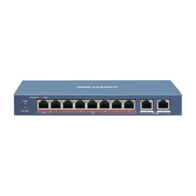 Switch Hikvision 8 puertos gigabit PoE no administrable