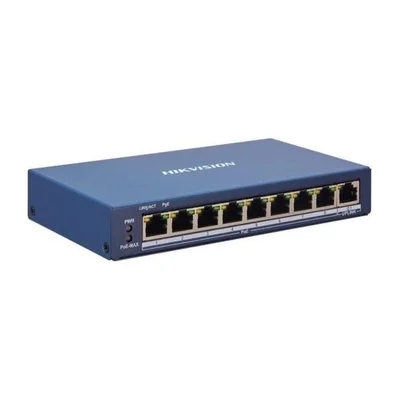 Switch Hikvision 8 puertos gigabit PoE smart