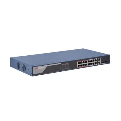 Switch Hikvision 16 puertos gigabit PoE