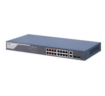 Switch Hikvision 16 puertos fast ethernet PoE