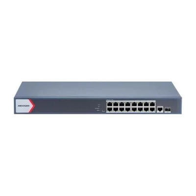 Switch Hikvision 16 puertos gigabit PoE administrable