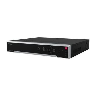 Grabador NVR Hikvision IP de 32 canales, 16 puertos PoE para videovigilancia en red