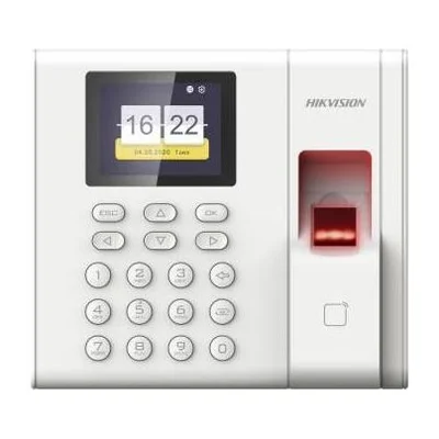 Control de asistencia Hikvision terminal huella/tarjeta