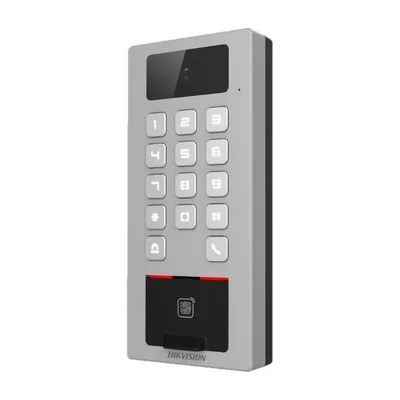 Control de acceso Hikvision terminal facial/huella/video Wi-Fi