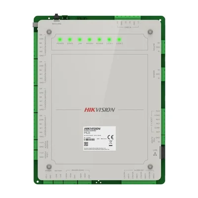 Control de acceso Hikvision controladora 2 puertas pro