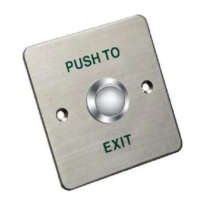 Control de acceso Hikvision botón de salida