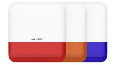 Alarma Hikvision sirena exterior inalámbrica ax pro