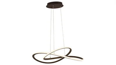 Lámpara ElectricFeel colgante LED 70W minimalista negra