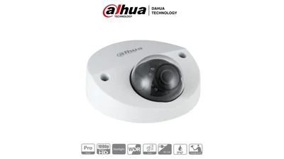 Cámara analógica Dahua 2MP IR domo con micrófono 2.8 mm