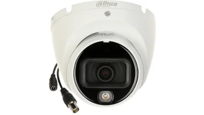 Cámara analógica Dahua 2MP dual light bullet con micrófono 2.8 mm