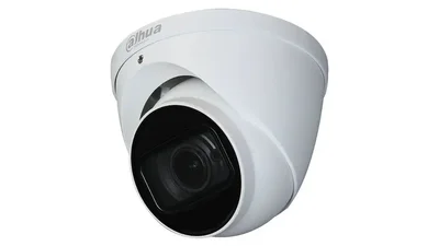 Cámara analógica Dahua 2MP IR domo motorizada con micrófono 2.7-12 mm