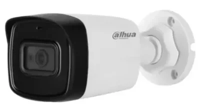 Cámara analógica Dahua 8MP IR bullet con micrófono 2.8 mm