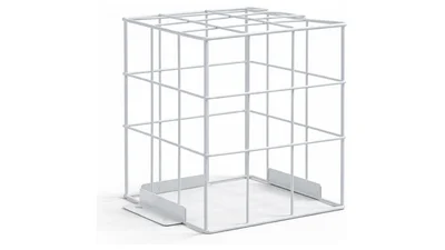 Jaula de protección ElectricFeel metálica blanca 15X15CM