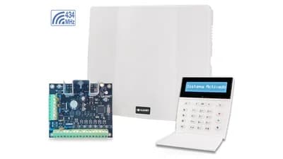 Panel de alarma Garnet PC-732G 6 zonas híbrido teclado lcd+rf