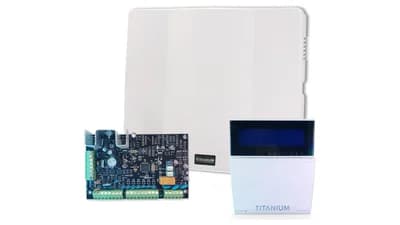 Panel de alarma Garnet PC-732T-C 6 zonas híbrido teclado LCD