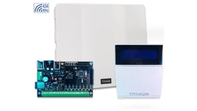 Panel de alarma Garnet PC-900T 8 zonas híbrido teclado lcd+rf