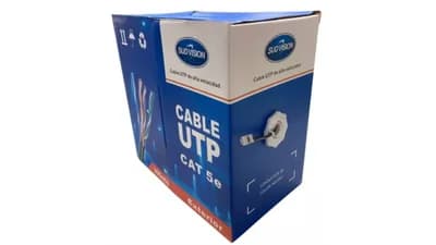 Cable UTP Sudvision 70% cobre 30% aluminio ideal instalaciones CCTV analogicas